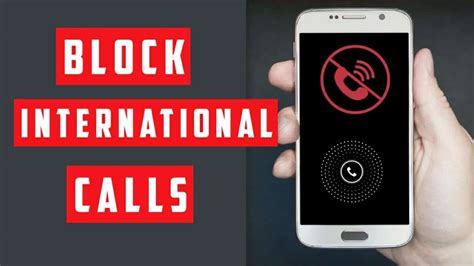 how do you block international calls